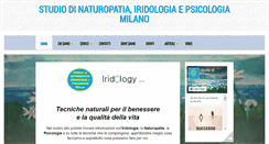Desktop Screenshot of iridologiaenaturopatia.com